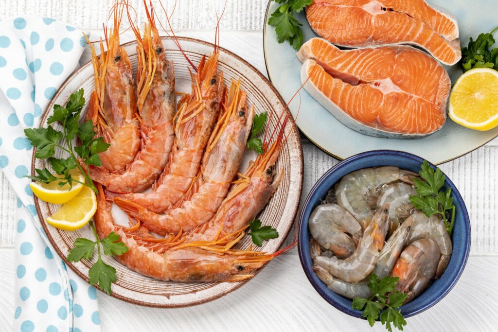 Fresh seafood in isle of palms