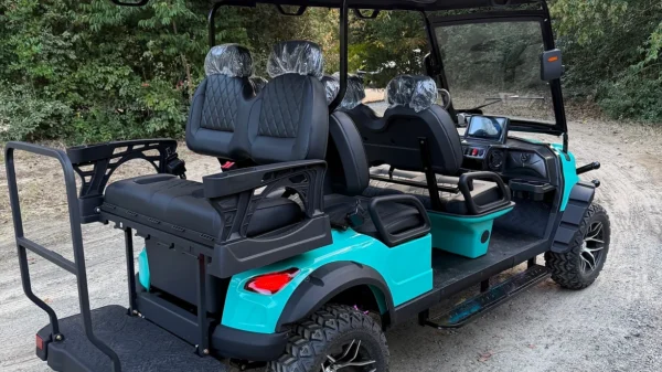 vortex street legal golf cart lsv back right view